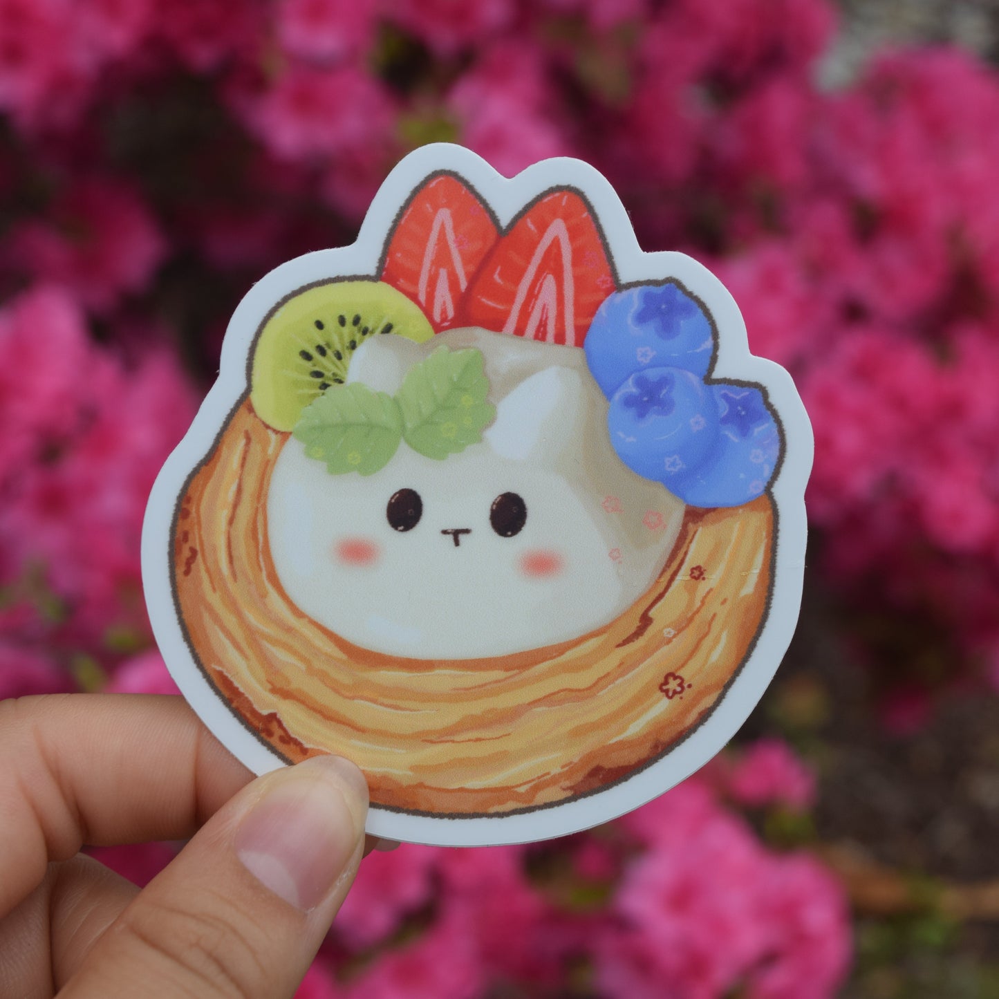 Bunny Egg Tart Sticker