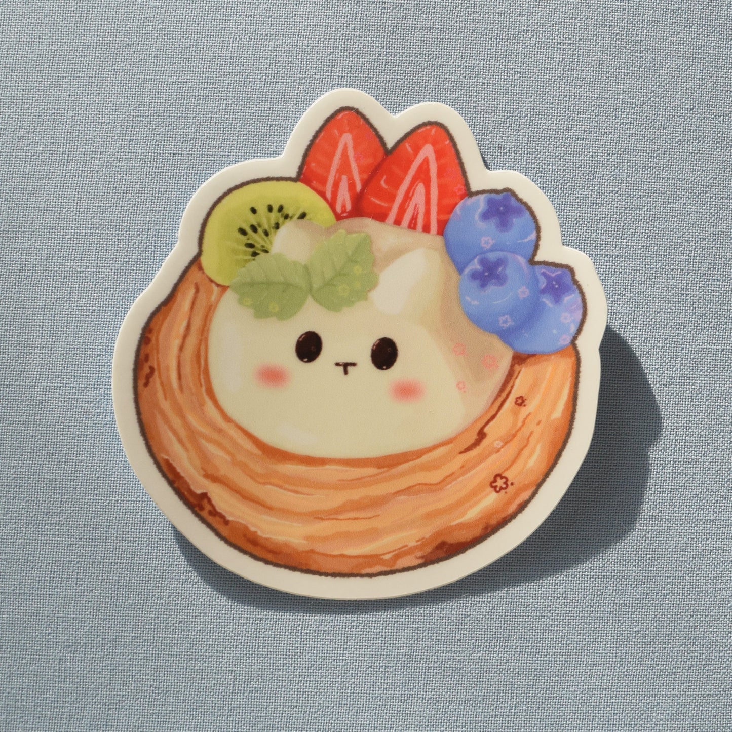 Bunny Egg Tart Sticker