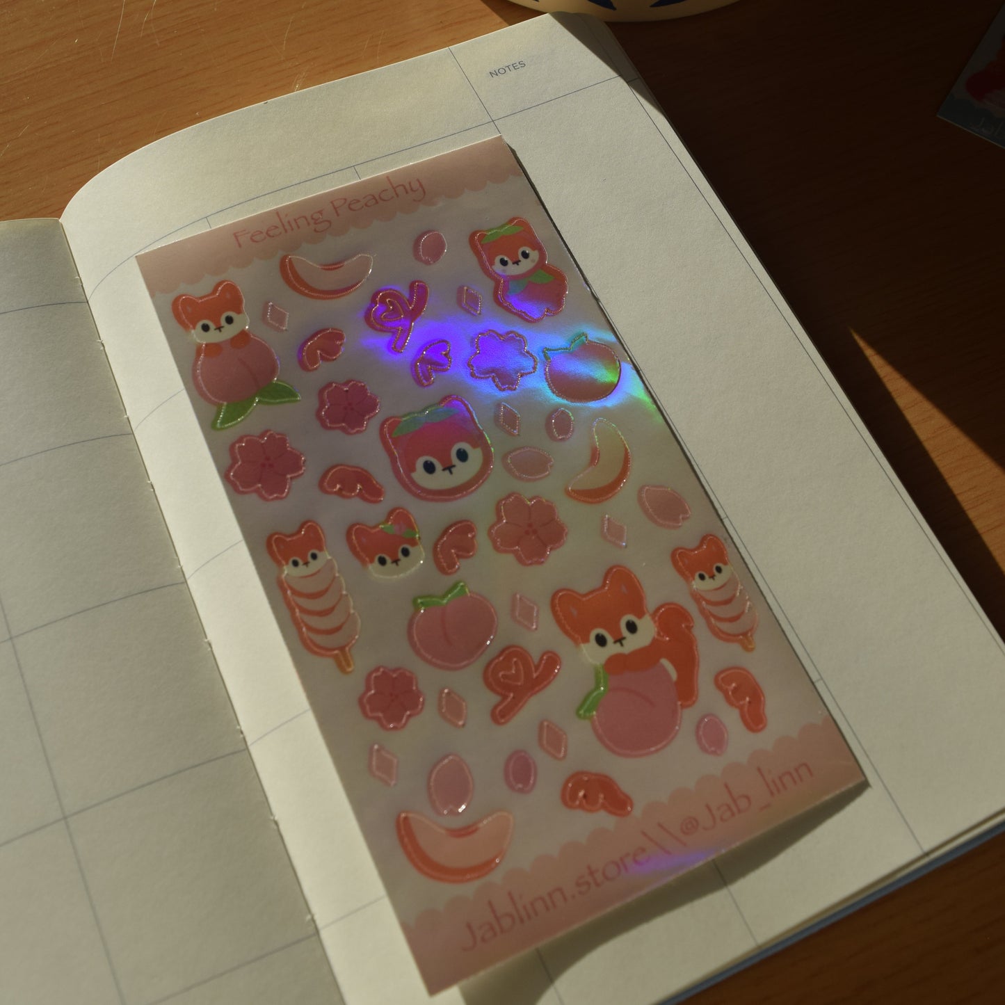Feeling Peachy Sticker Sheet
