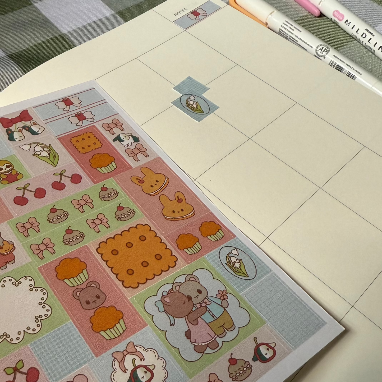 Sweet Moments Journaling Sticker Sheet