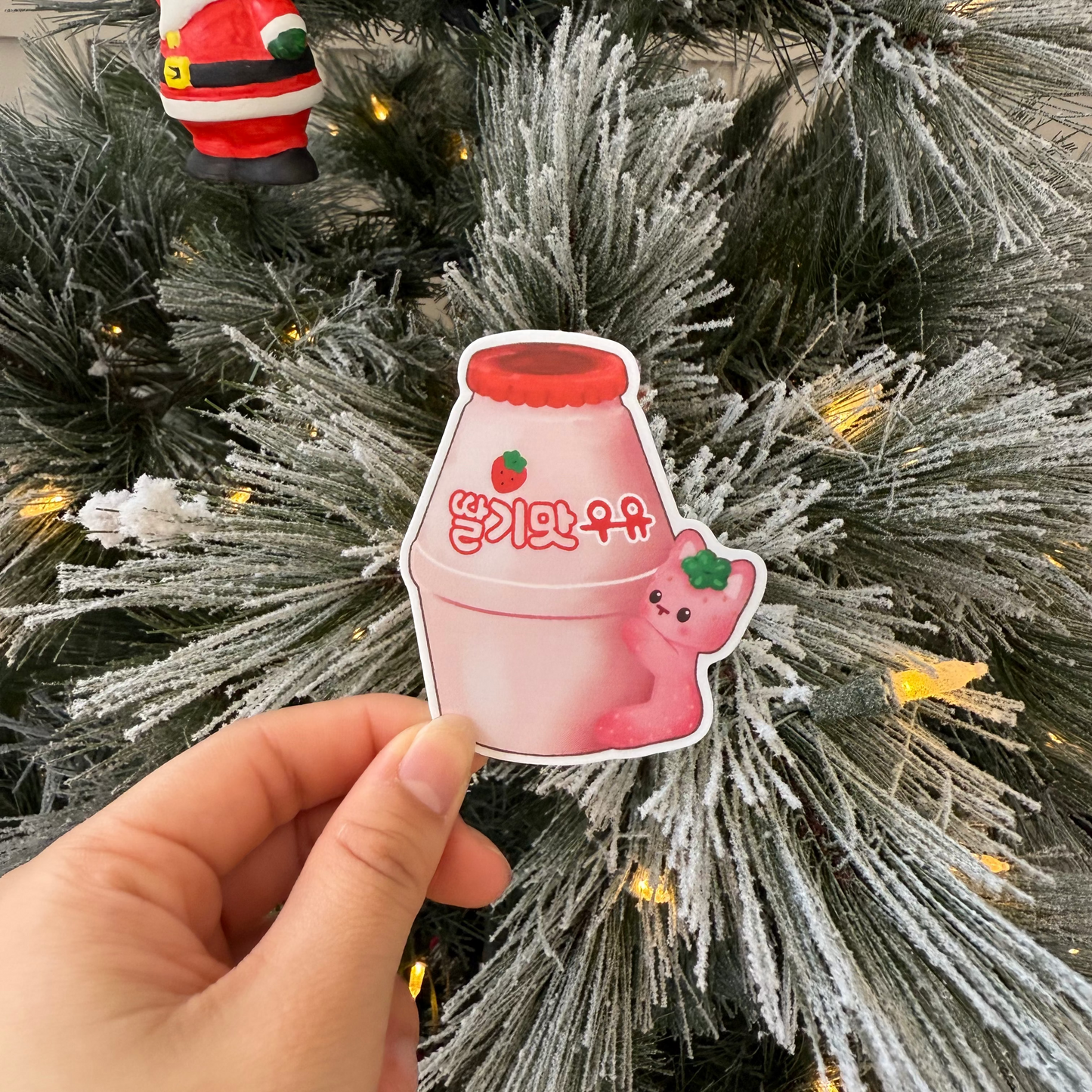 Strawberry Milk Sticker