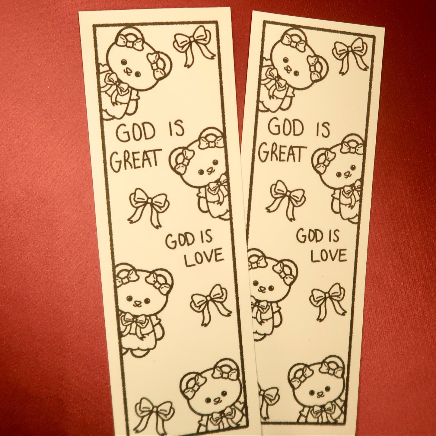 coquette Bonnie Bookmark