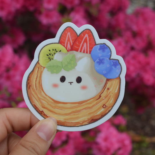 Bunny Egg Tart Sticker