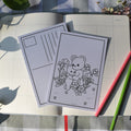Hello Little One Colorable Note Card