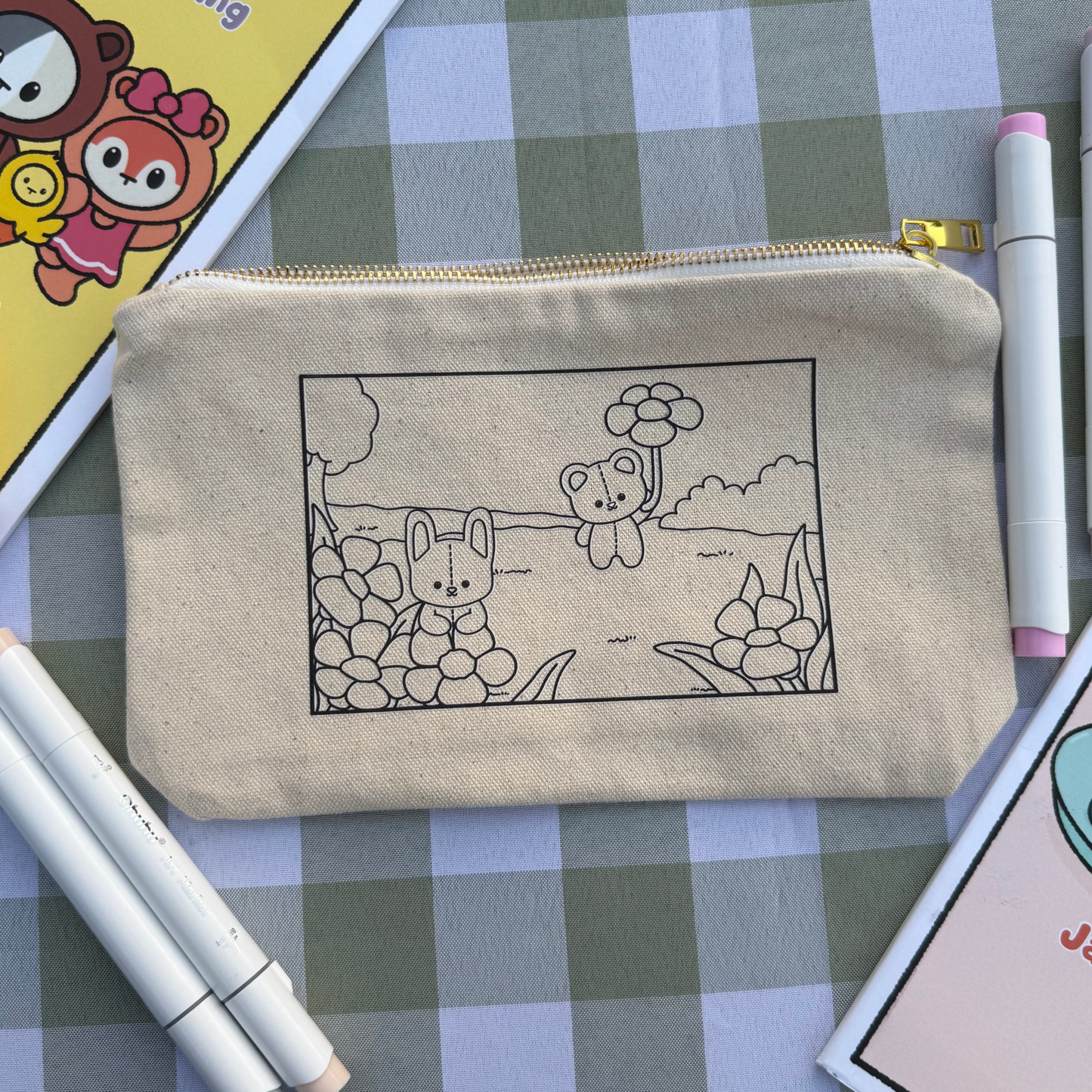 Flower Field Pouch