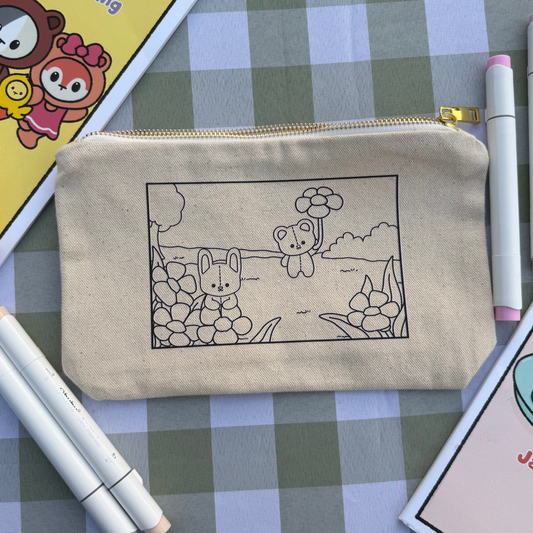 Flower Field Pouch