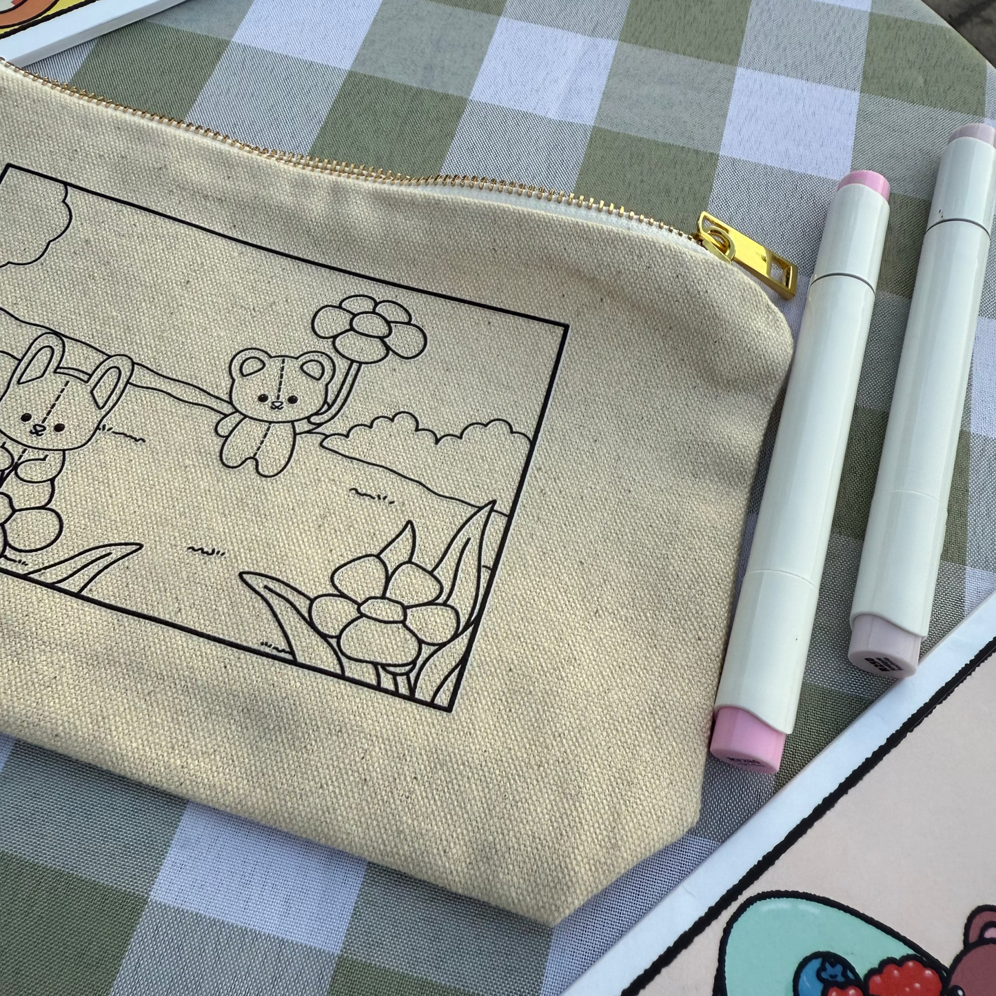 Flower Field Pouch