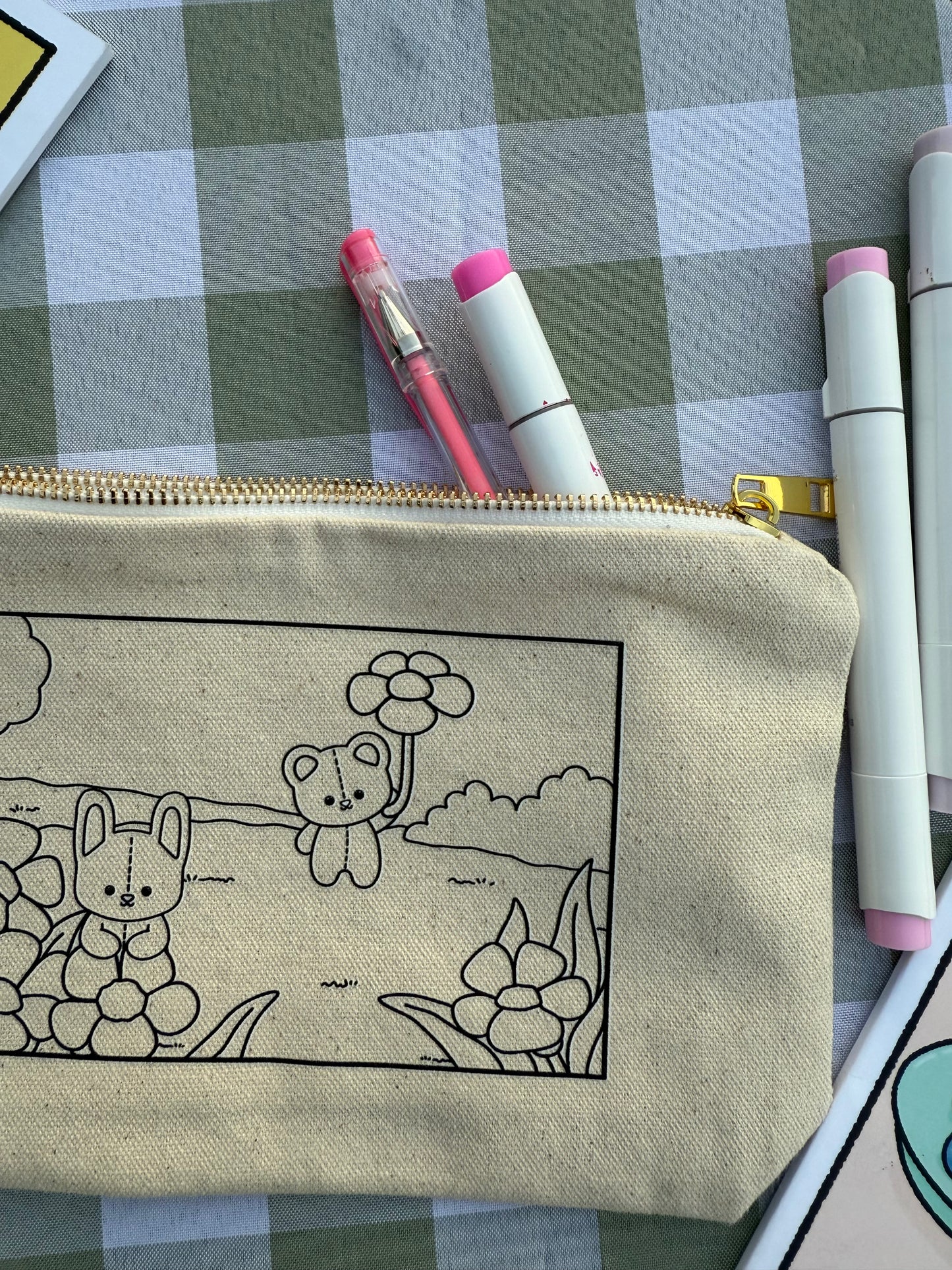 Flower Field Pouch