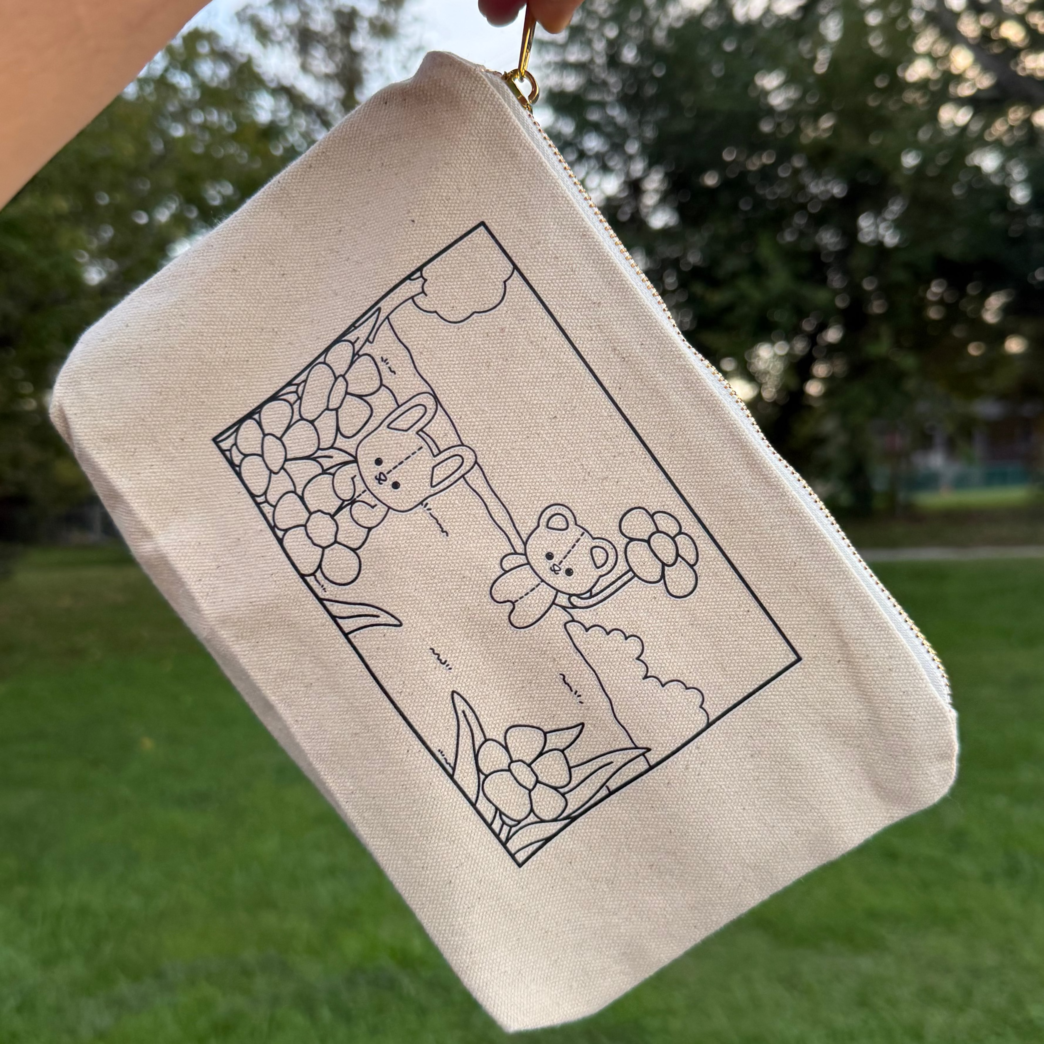 Flower Field Pouch