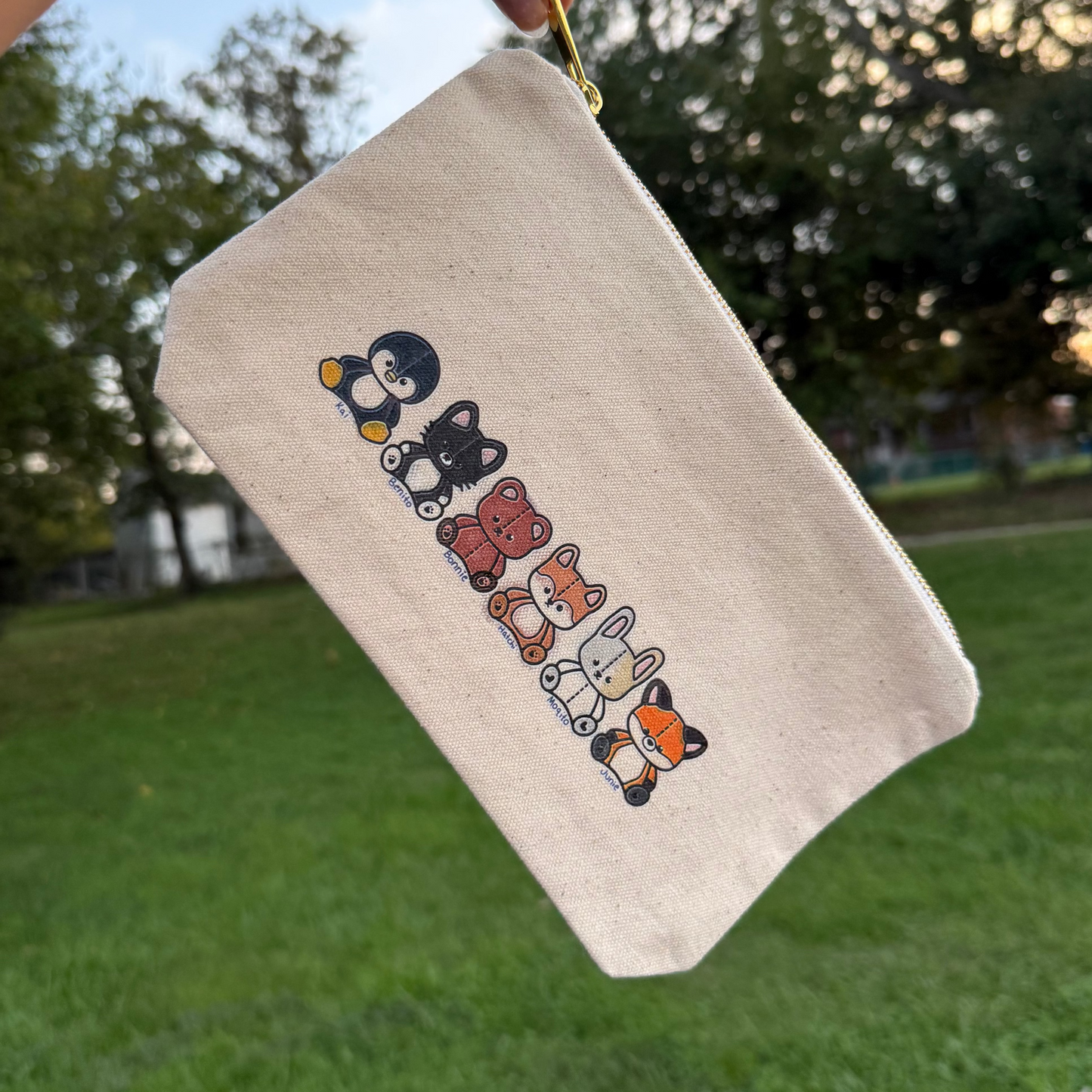 Jablinn Friends Plushie Pouch