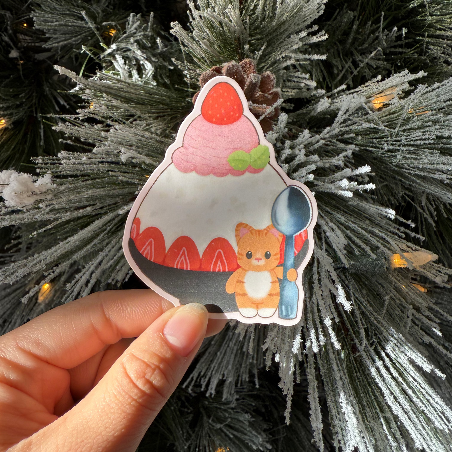 Strawberry Bingsu Sticker