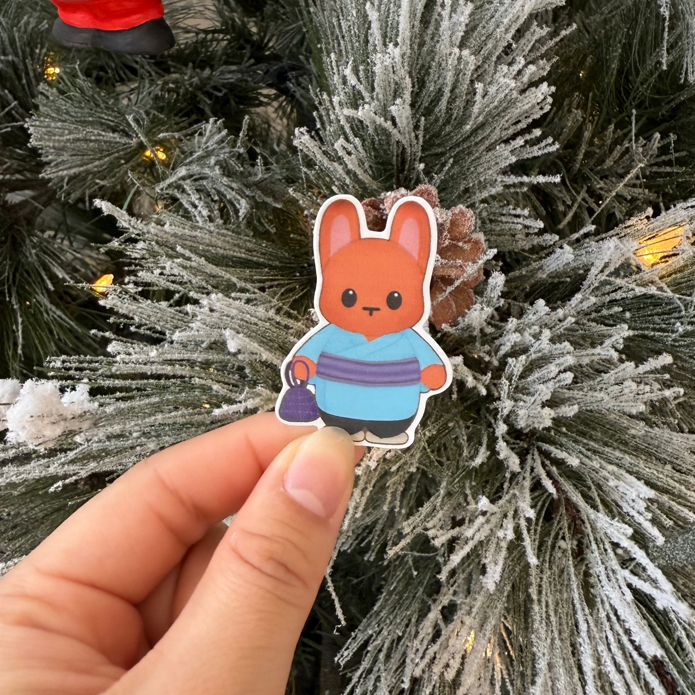 boy Kimono Sticker