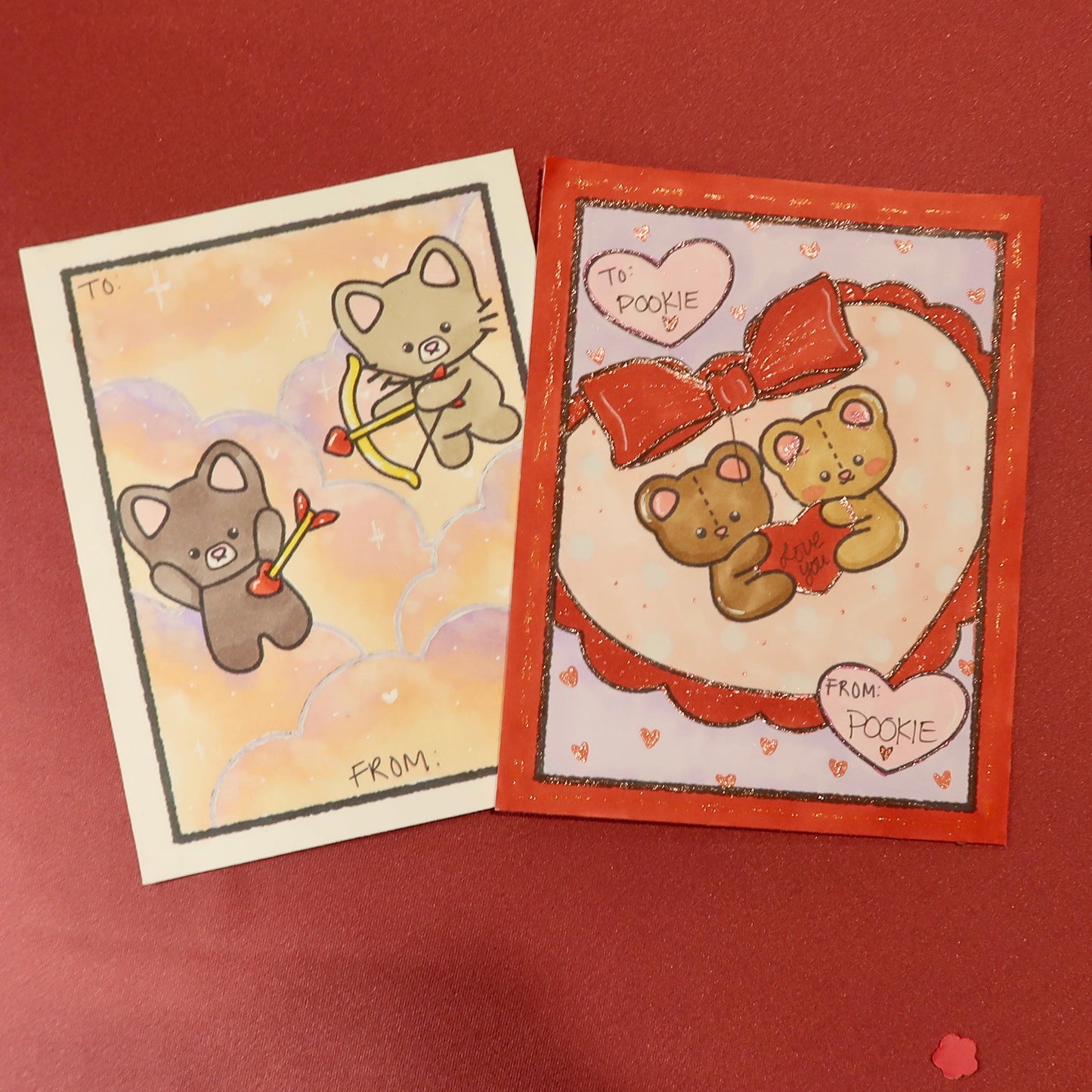 Tear and Share Colorable Note Cards Digital Download