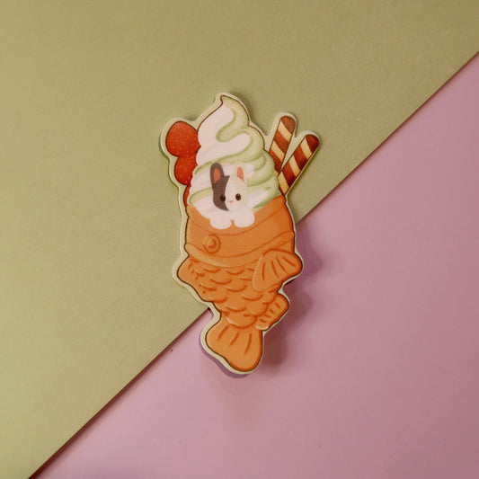 Matcha Ice Cream Sticker