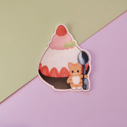 Strawberry Bingsu Sticker