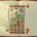 Dito's Favorite Things Sticker Sheet
