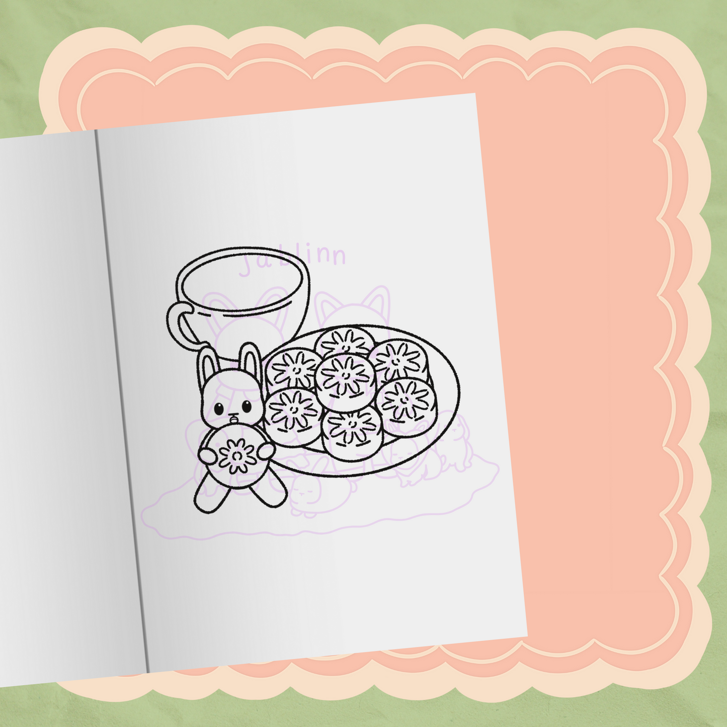 Cutesy Coloring Korea Edition Digital Download