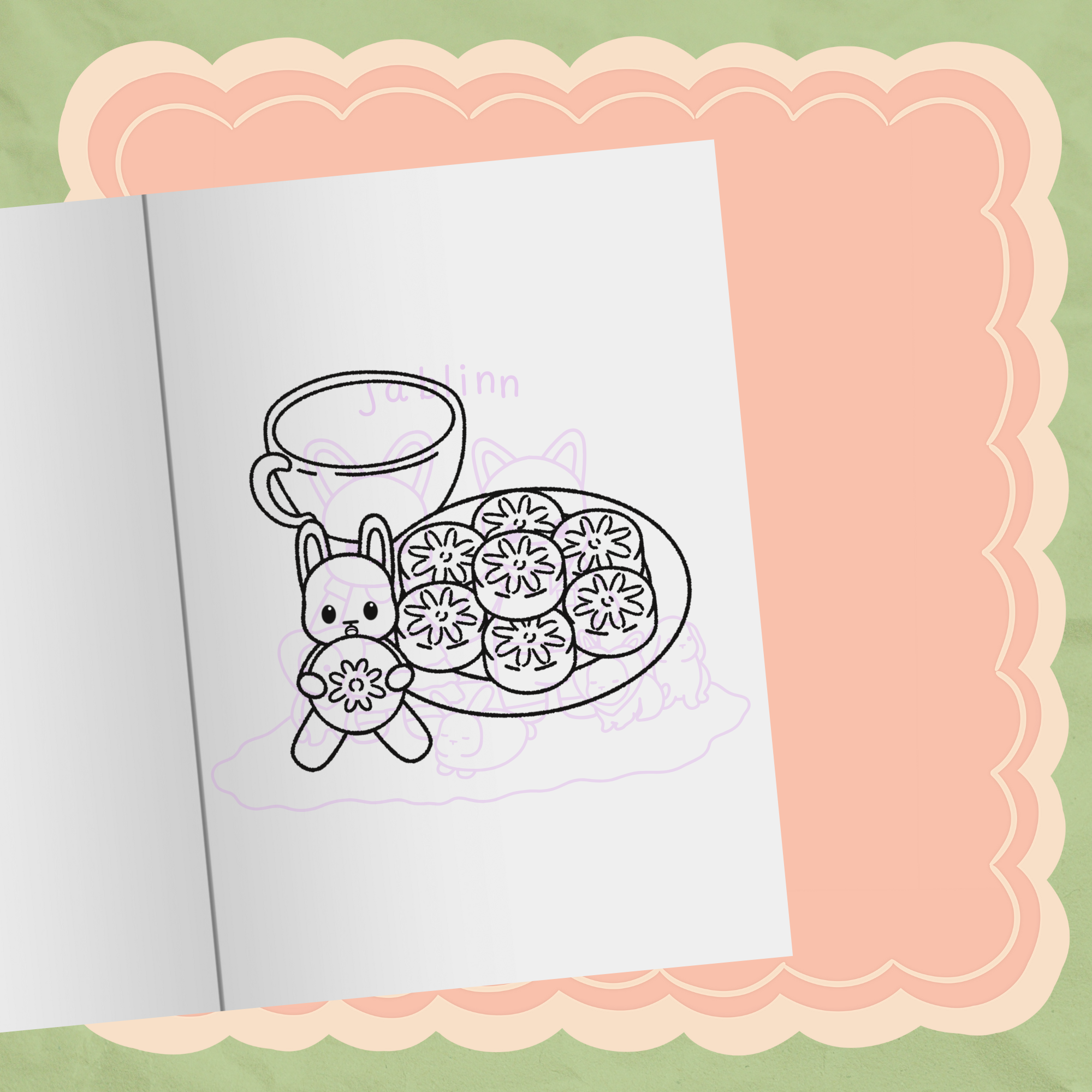Cutesy Coloring Korea Edition Digital Download