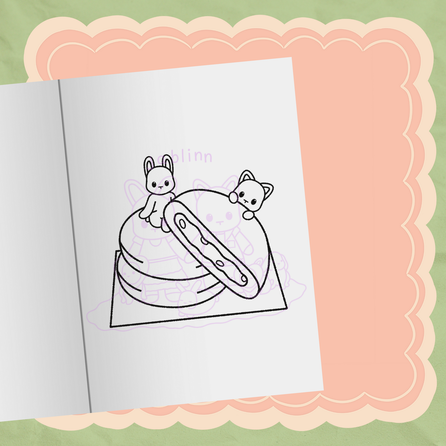 Cutesy Coloring Korea Edition Digital Download