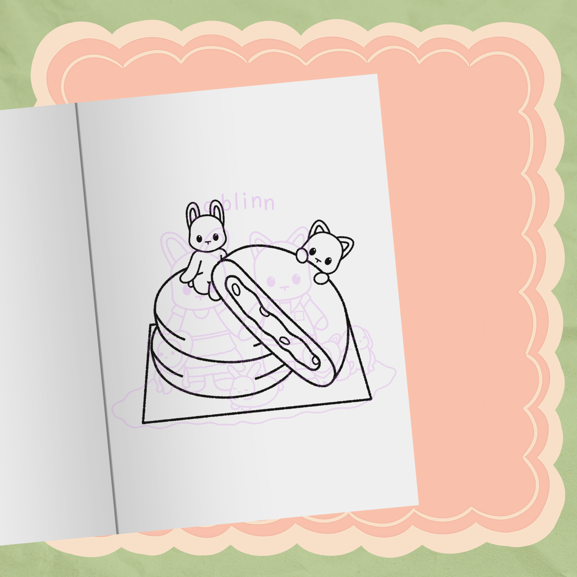 Cutesy Coloring Korea Edition Digital Download