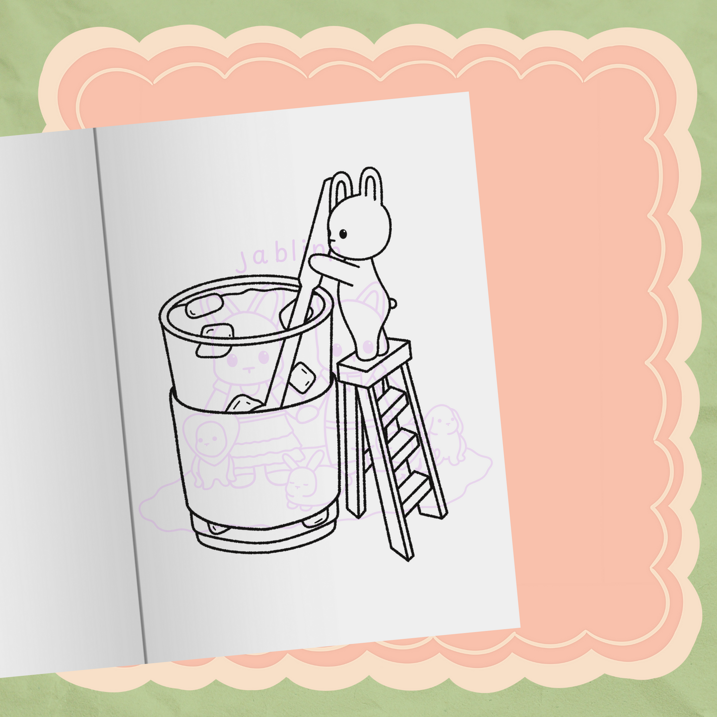 Cutesy Coloring Korea Edition Digital Download