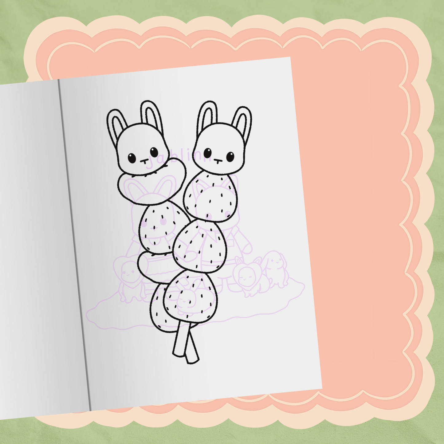 Cutesy Coloring Korea Edition Digital Download