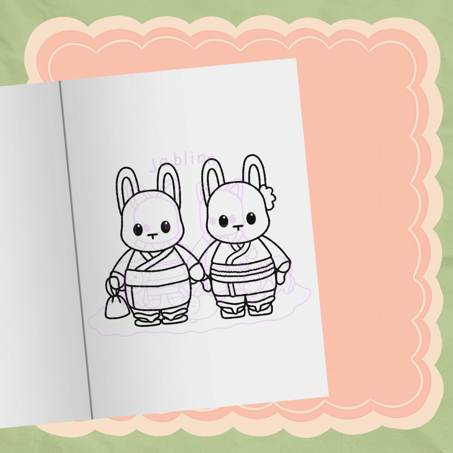 Cutesy Coloring Japan Edition Digital Download